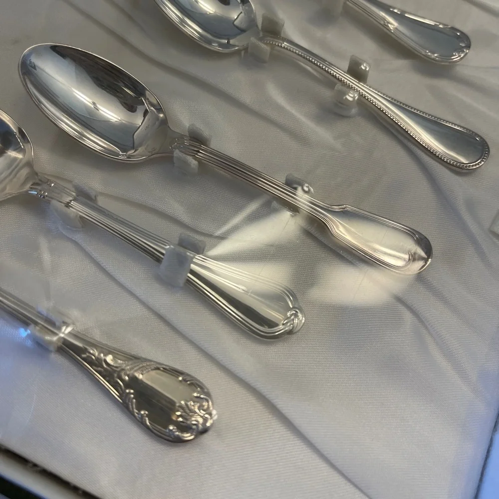 Vintage Christofle Paris set of 6 teaspoons‎
